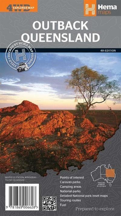 Queensland Outback  1 : 1.500 000