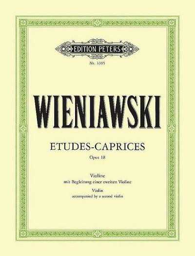 Études-Caprices für 2 Violinen op. 18