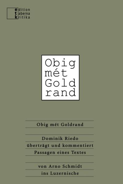 Obig mét Goldrand