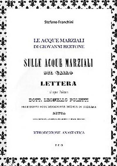Le Acque Marziali di Giovanni Bertone
