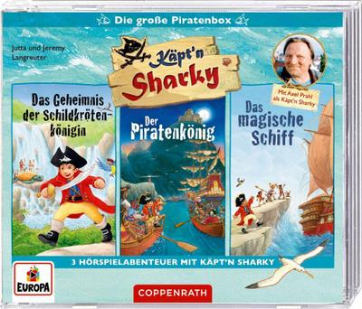 Käpt’n Sharky - Die große Piratenbox (3 CDs)