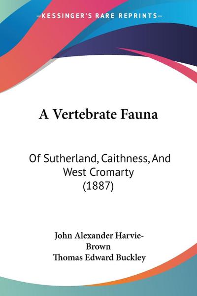 A Vertebrate Fauna