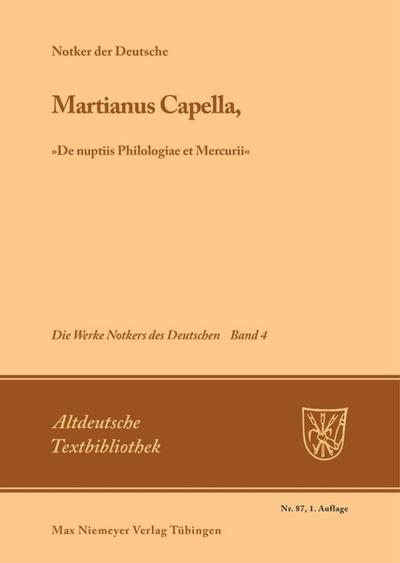 Martianus Capella, ’De nuptiis Philologiae et Mercurii’