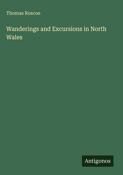 Wanderings and Excursions in North Wales