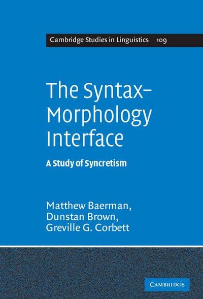 The Syntax-Morphology Interface