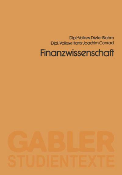 Finanzwissenschaft