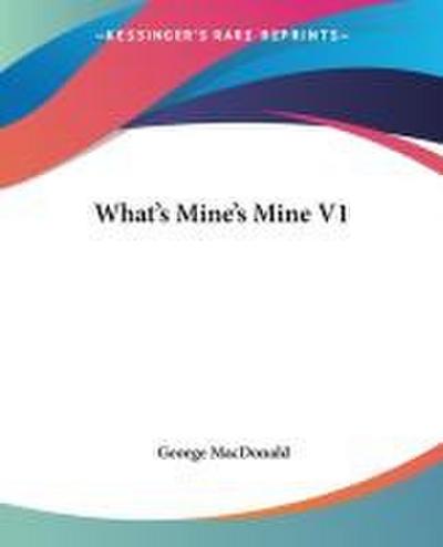 What’s Mine’s Mine V1