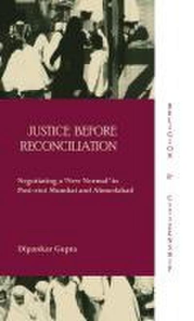 Justice before Reconciliation