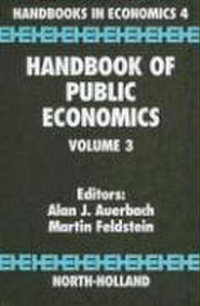 Handbook of Public Economics