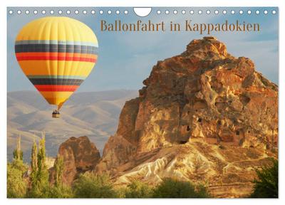 Ballonfahrt in Kappadokien (Wandkalender 2026 DIN A4 quer), CALVENDO Monatskalender
