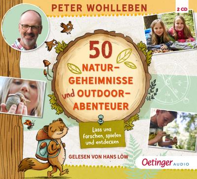 50 Naturgeheimnisse und Outdoorabenteuer, 2 Audio-CD