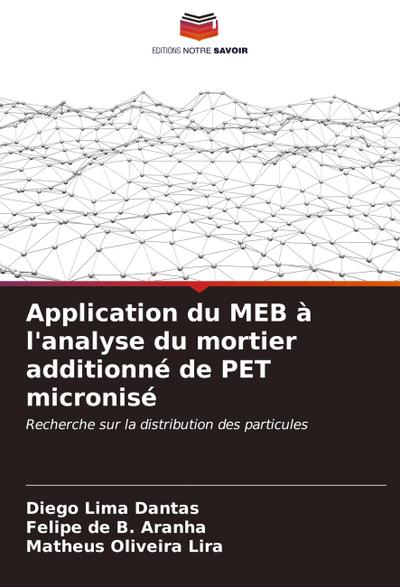 Application du MEB à l’analyse du mortier additionné de PET micronisé