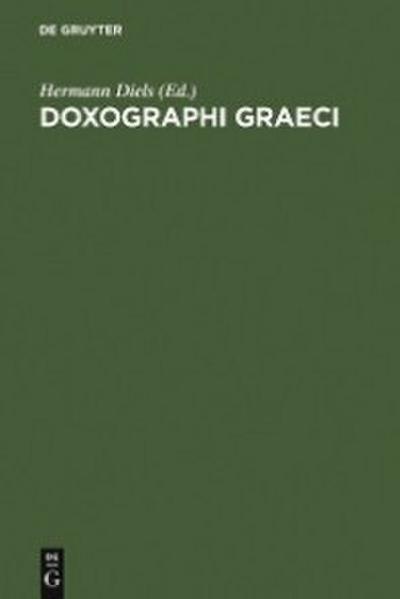Doxographi Graeci