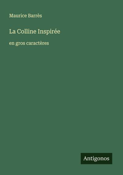 La Colline Inspirée