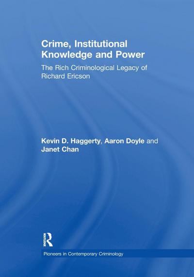 Crime, Institutional Knowledge and Power