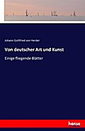 Von deutscher Art und Kunst