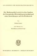 Der Markenartikelvertrieb in den Ländern der Europ