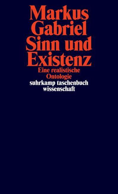 Sinn und Existenz - Eine realistische Ontologie (Sinnfeldtheorie 1)
