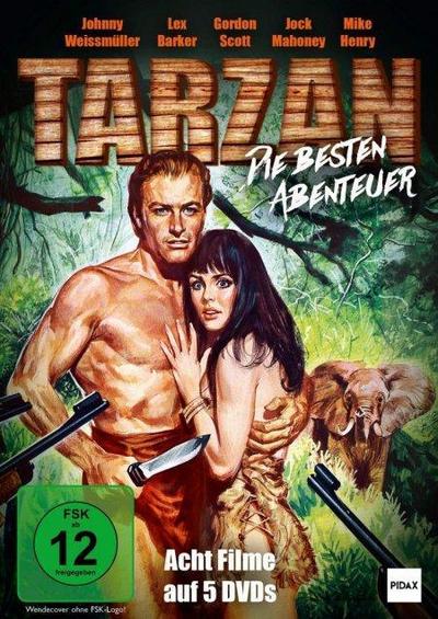 Tarzan - Die besten Abenteuer, 5 DVD