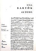 44 Duos Band 1 (Nr.1-30)für 2 Violinen