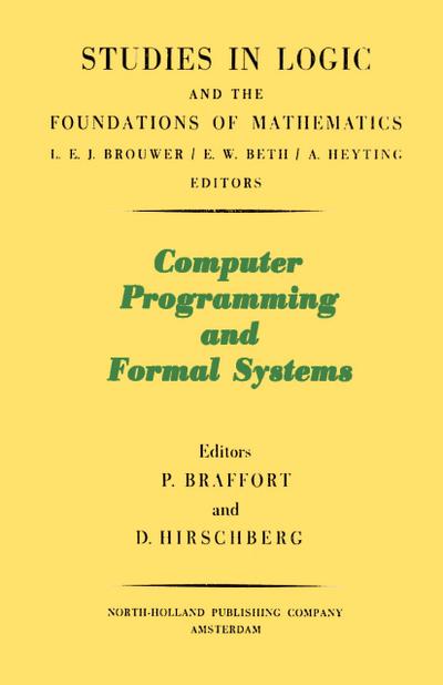 Computer Programming and Formal Systems