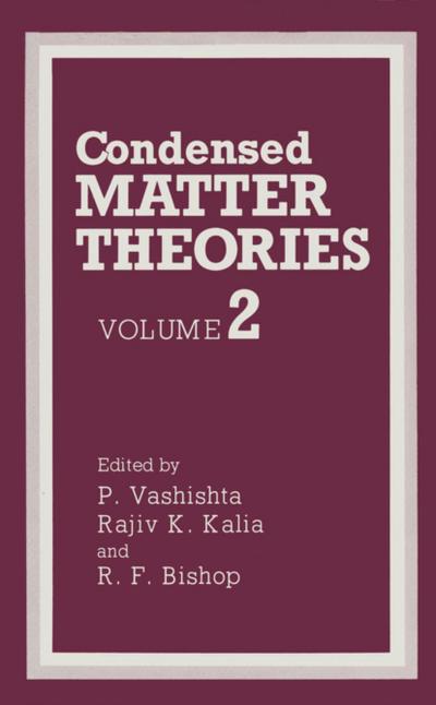 Condensed Matter Theories