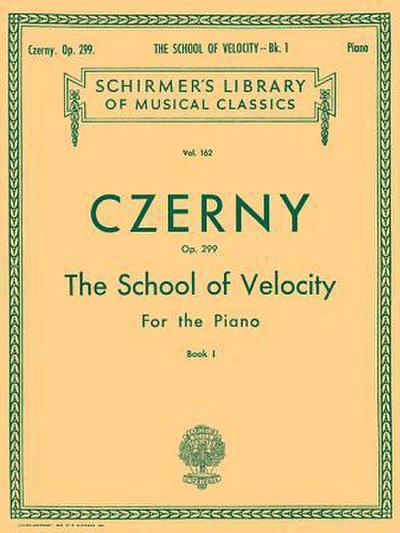 School of Velocity, Op. 299 - Book 1