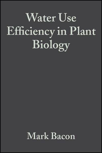 Water Use Efficiency in Plant Biology