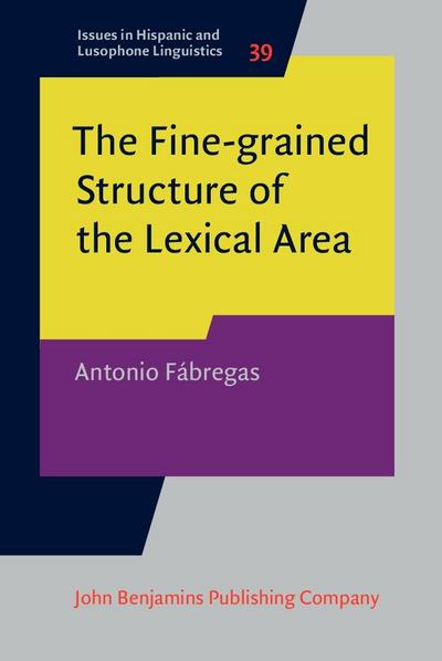 Fine-grained Structure of the Lexical Area