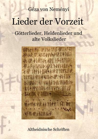 Lieder der Vorzeit