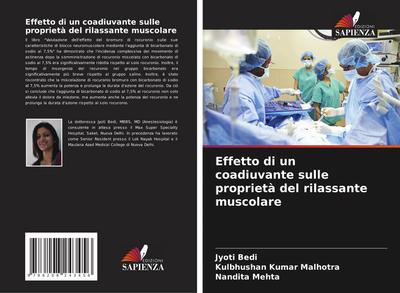 Effetto di un coadiuvante sulle proprietà del rilassante muscolare