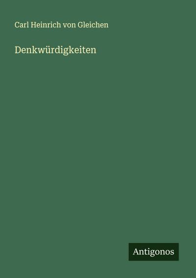 Denkwürdigkeiten