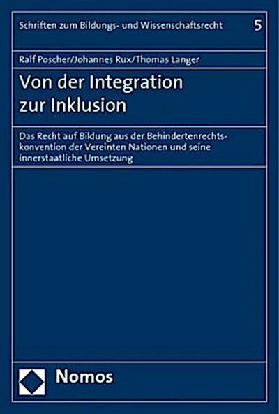 Von der Integration zur Inklusion