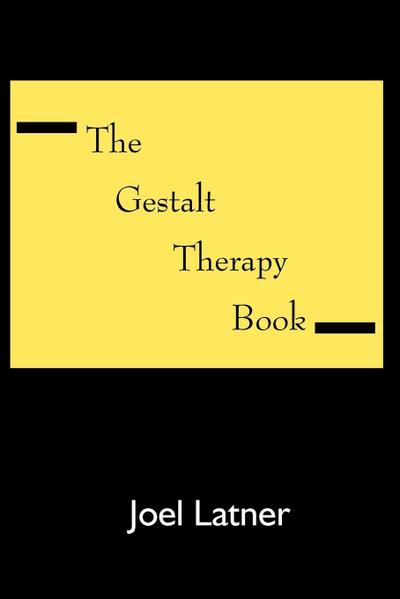 The Gestalt Therapy Book