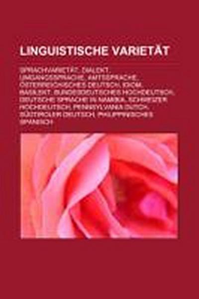 Linguistische Varietät