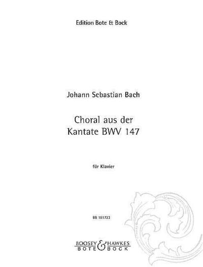Choral aus der Kantate BWV147für Klavier