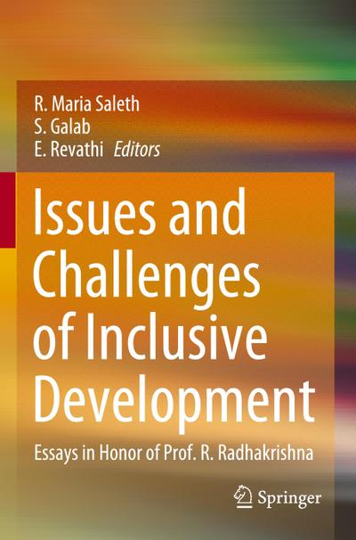 Issues and Challenges of Inclusive Development