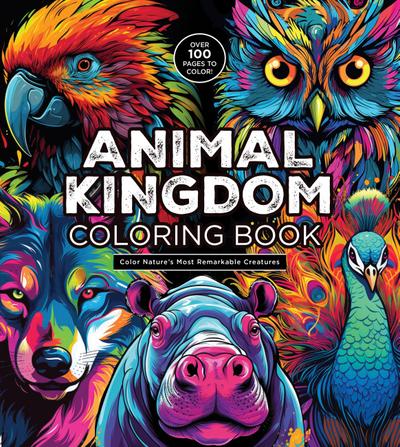 Animal Kingdom Coloring Book