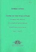 21 lute-songs or duets vol.1 (no.1-7)for soprano, bass, lute and viol