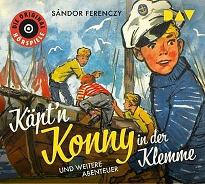 Käpt’n Konny in der Klemme und weitere Abenteuer, 1 Audio-CD