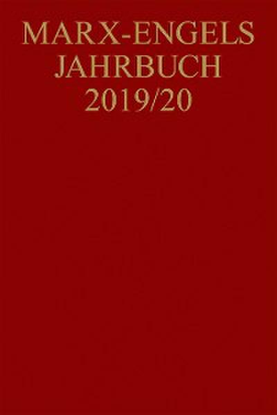 Marx-Engels-Jahrbuch 2019/20