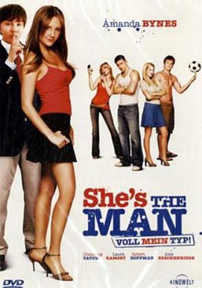 She’s the Man - Voll mein Typ!, 1 DVD, deutsche u. englische Version, 1 DVD-Video