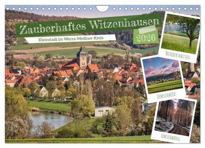 Zauberhaftes Witzenhausen (Wandkalender 2026 DIN A4 quer), CALVENDO Monatskalender