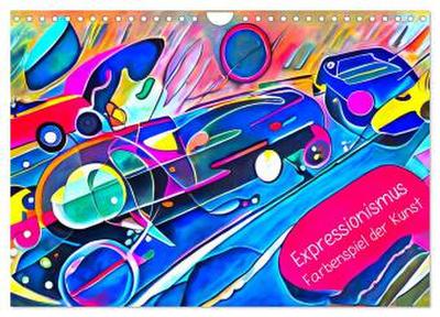 Expressionismus - Farbenspiel der Kunst (Wandkalender 2026 DIN A4 quer), CALVENDO Monatskalender