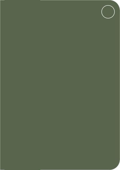 Verdant Dusk A5 Blank Notebook