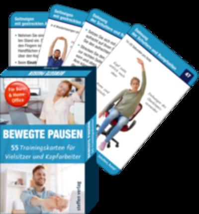 Trainingskarten: Bewegte Pausen für Büro & Home-Office