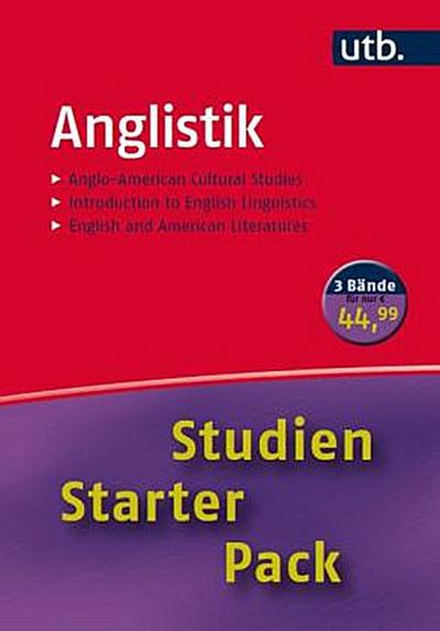 Studien-Starter-Pack Anglistik, 3 Bde.
