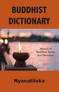 Buddhist Dictionary