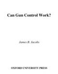 Can Gun Control Work?