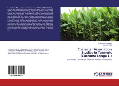 Character Association Studies in Turmeric (Curcuma Longa L.)